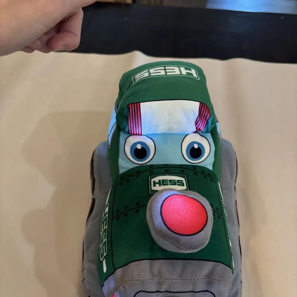 My First Hess Truck Plush 2022 CHOO CHOO Soft Train Light Up -no Sounds